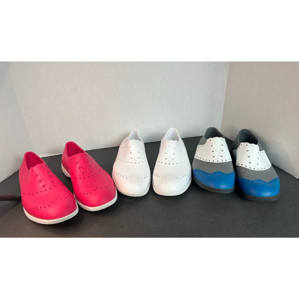 NWOT BIION Various Spikeless EVA‎ Slip On Breathable GOLF Comfort Shoes W8, M6